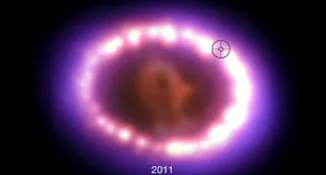 “宇宙の音”弾丸銀河団の音と超新星1987A SN87A の新しい音をアップしました♪